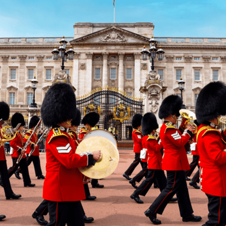 Troca da Guarda no Palácio de Buckingham